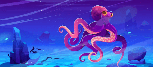 clipart:4key8ipdeiu= octopus