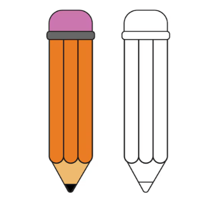 Outline:7wzbhxko1my= Pencil Clipart