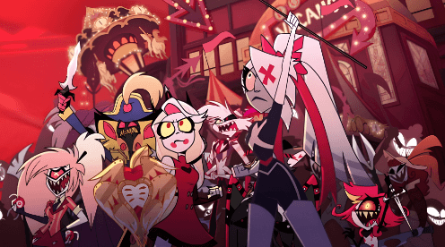 Background:7bayvw8x8_K= Hazbin Hotel Wallpaper