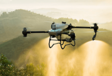 DJI Crop Spraying Drones