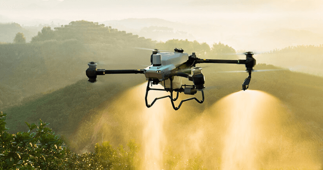 DJI Crop Spraying Drones